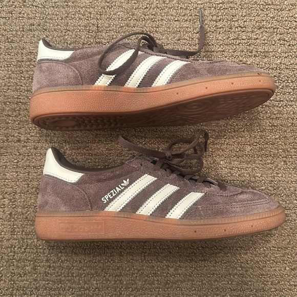 Adidas Spezial Brown and White Sneakers - Picture 5 of 7